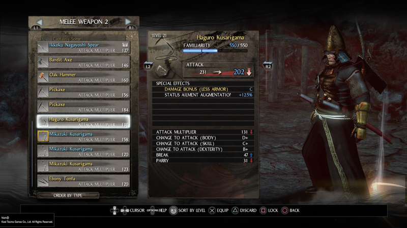 Illustration for article titled Nioh Just Added A Feature That Should Be In All Loot Games